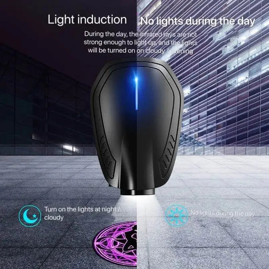 2pcs Custom Logo Ghost Shadow Night Lights  Rechargeable Led Car Door Laser Projector Wireless Courtesy Lamp For Lacetti